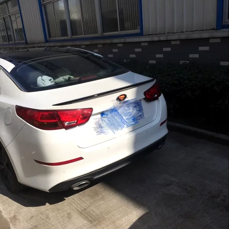 Для Kia Optima K5, спойлер, высокое качество, АБС, заднее крыло, грунтовка или любой цвет, задний спойлер для KIA Optima K5