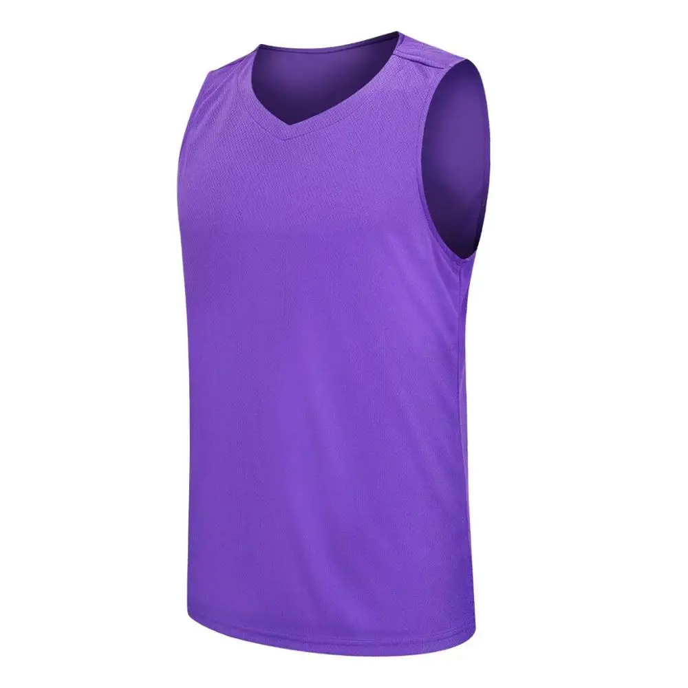 8002 pueple Cheap Mens Basketball Jersey breathable College Sport Team Basketball TShirt Sleeveless Training Vest Quick-Dry Tank Top Shirts - Цвет: 8002 pueple