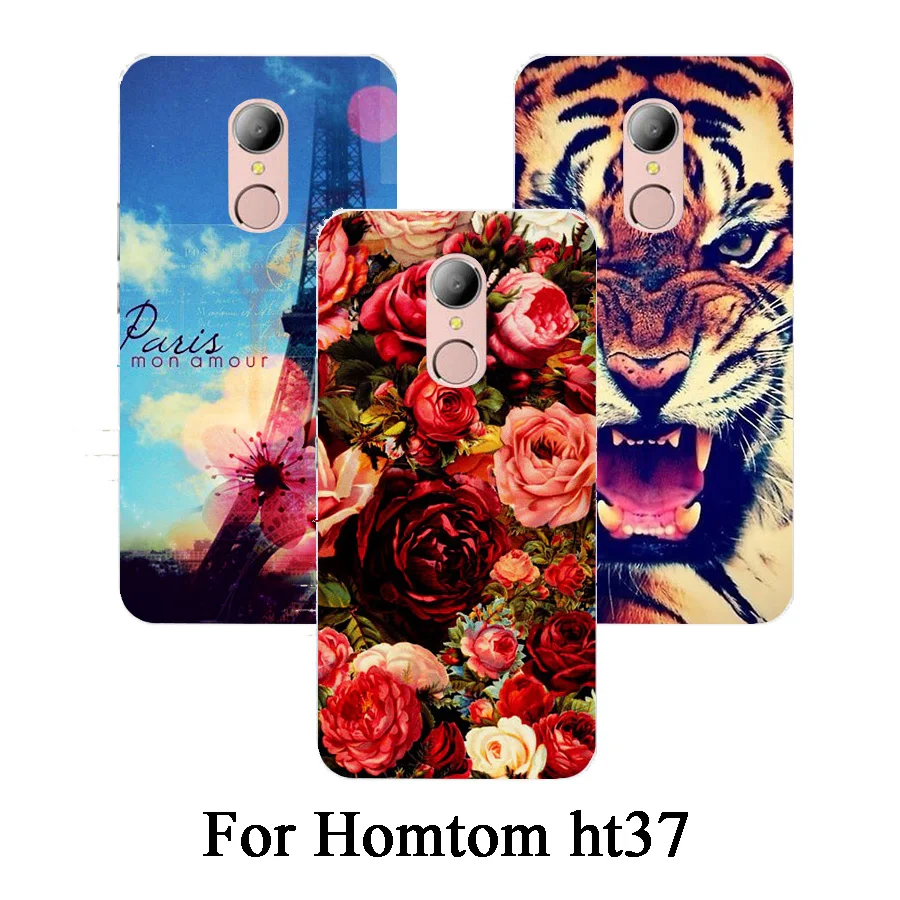 Высококачественный Новый чехол для мобильного телефона Homtom HT37 чехлы сделай сам с