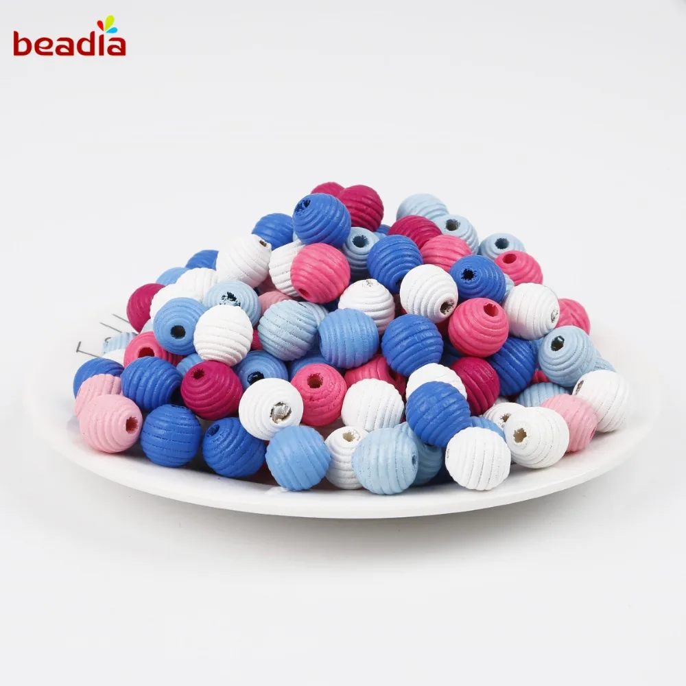 50 шт. деревянные бусины для ювелирных изделий 14 мм|Бусины одежды| |