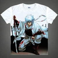 silver soul gin tama gintoki t shirt cosplay costumes mens japanese famous anime t shirt unique gift camisetas masculina