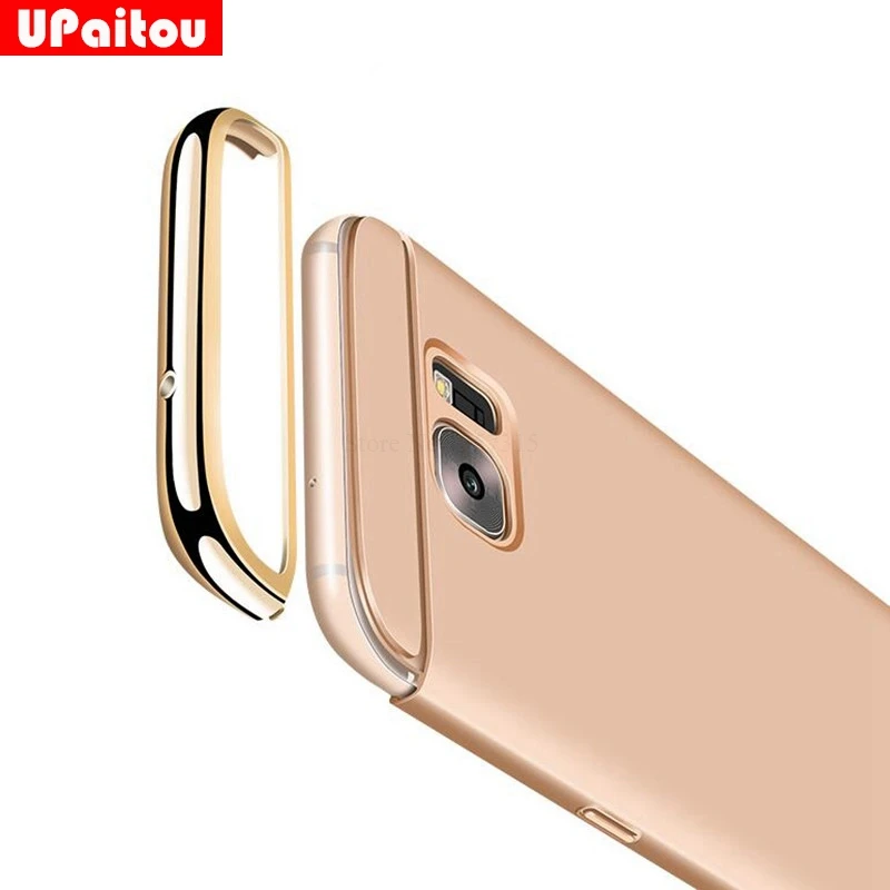 UPaitou для samsung Galaxy S7 Edge чехол G935 роскошный задняя крышка корпуса жесткий из