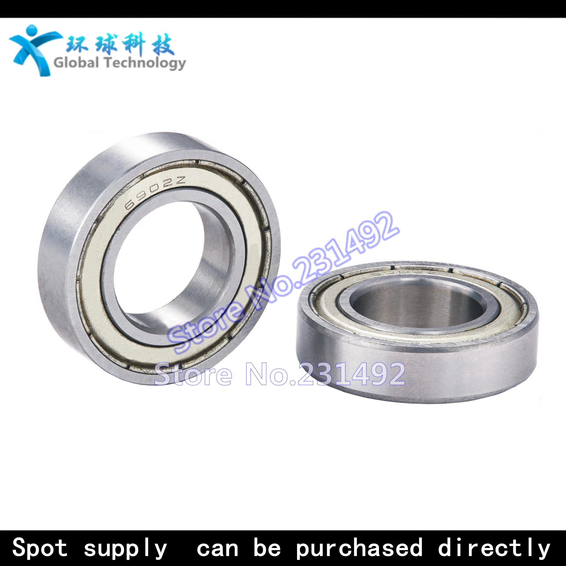 Free Shipping 10PCS 6204ZZ ABEC-5 Bearing 20*47*14MM Miniature Ball Bearings 6204Z 6204 2Z Обустройство дома