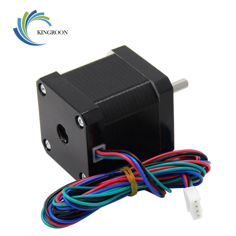 42 Шаговый двигатель Nema 17 4 Lead 42bygh 1.7A (17HS4401S) с контактным кабелем Dupont запчасти для