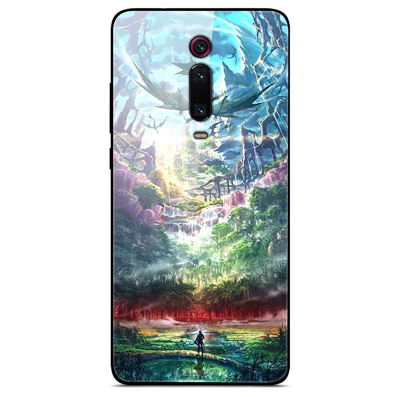 Для Xiaomi mi 9T Red mi K20 Pro Чехол закаленное Стекло Чехол Жесткий для задней панели чехол для телефона для Xiao mi Red mi K20 Pro mi 9T Pro ТПУ бампер чехол s