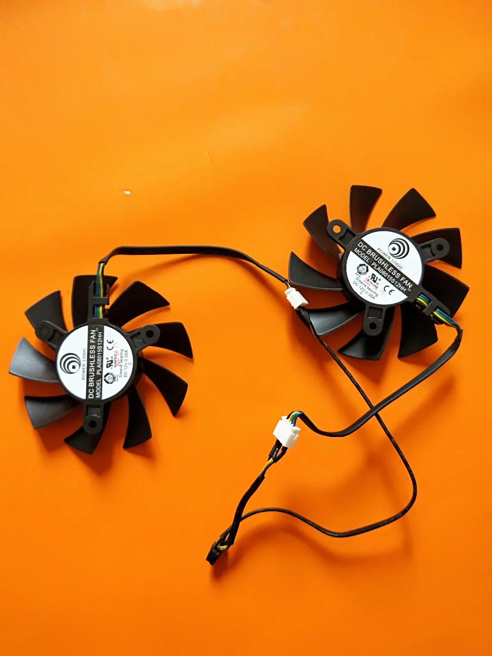 Новый вентилятор графической карты для EVGA GTX660TI GTX 660 PLA08015S12HH|Охлаждающие