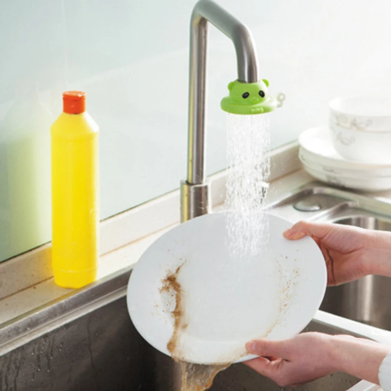 Милый медвежонок водосберегающий регулируемый кран сопло распылитель Носик