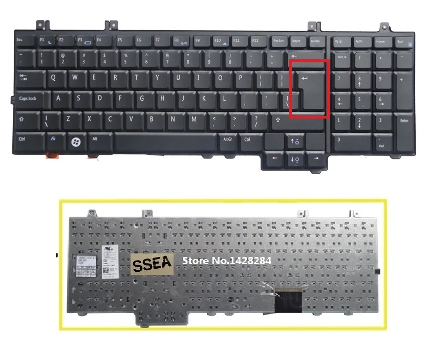 

SSEA New Laptop US Keyboard For DELL Studio 1735 1736 1737 Laptop