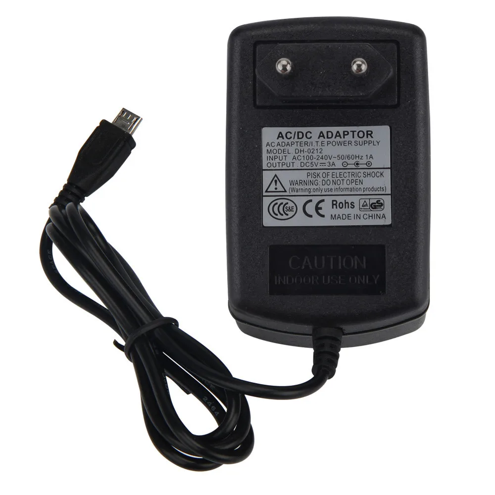 Штепсельная Вилка EU US UK 5V/3A Raspberry Pi 3 адаптер питания 5V 3A 3000mA зарядное устройство
