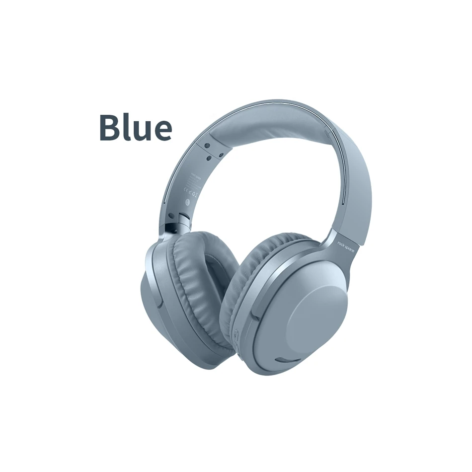 ROCK беспроводные наушники Bluetooth гарнитура складные наушники регулируемые наушники с микрофоном для ПК мобильного телефона Mp3