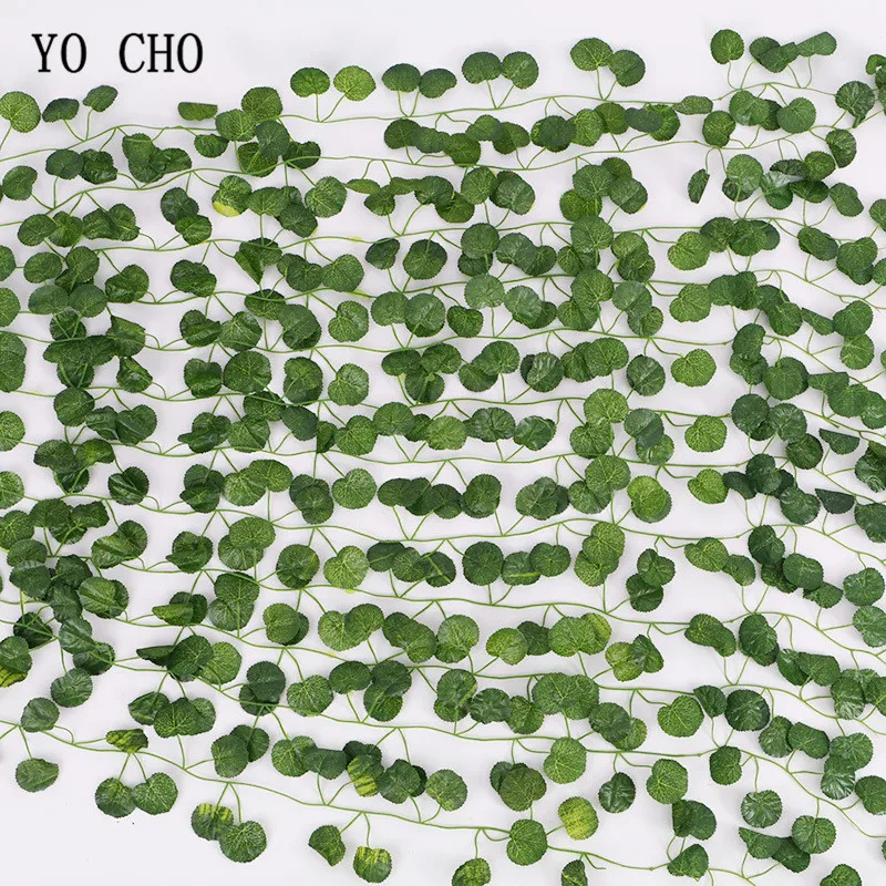 YO CHO 12 шт. искусственный плющ гирлянда для бара свадьбы сада домашнего декора