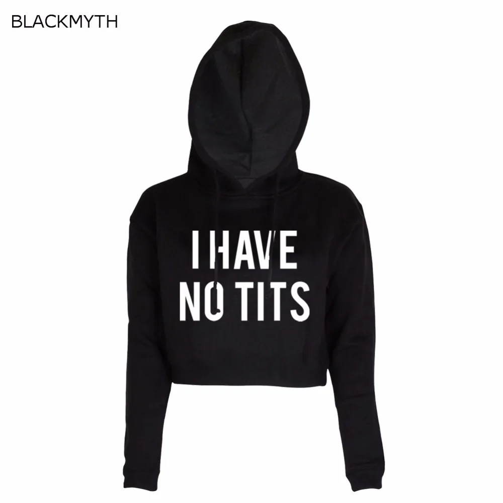 BLACKMYTH свободная женщина I HAVE NO TITS печать осень девушки толстовки Толстовка с длинным рукавом|sweatshirt long