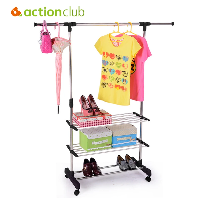 Actionclub многофункциональная сушильная стойка из нержавеющей стали с одним