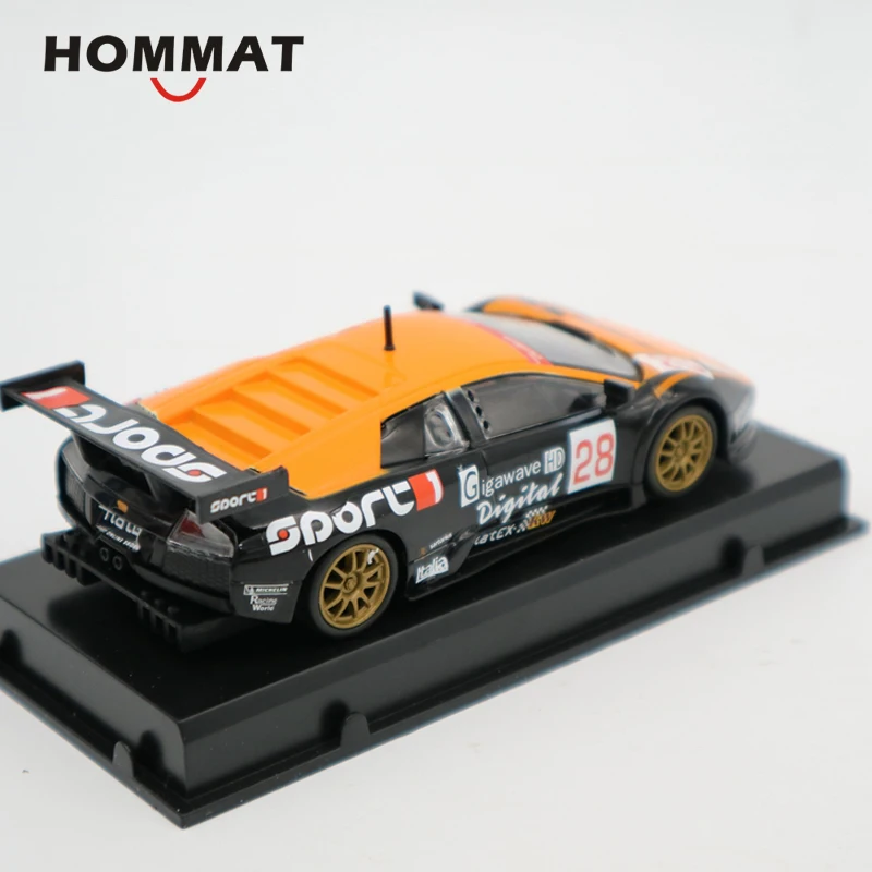 Hommate 1/43 муриеллаго FIA GT гоночный автомобиль модель сплав металл 1:43 литые