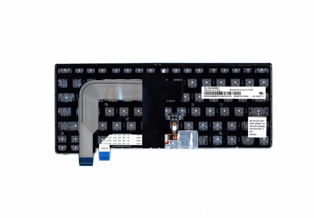 Новая Оригинальная клавиатура для Lenovo ThinkPad 13 Gen 2nd T460S 01YT100 00PA411 00PA523 01YR076 00PA493 |