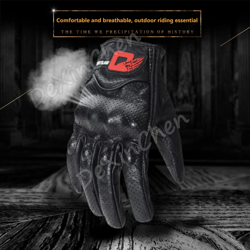 Мотоциклетные Перчатки Сенсорный экран перчатки Guantes Moto мотогонщиков Ездовые перчатки для мотор полный палец