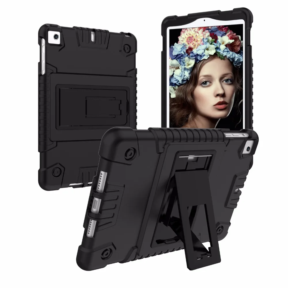 Для iPad Mini 2 3 сверхмощный трехслойный защитный чехол с подставкой для 1/2/3|Чехлы