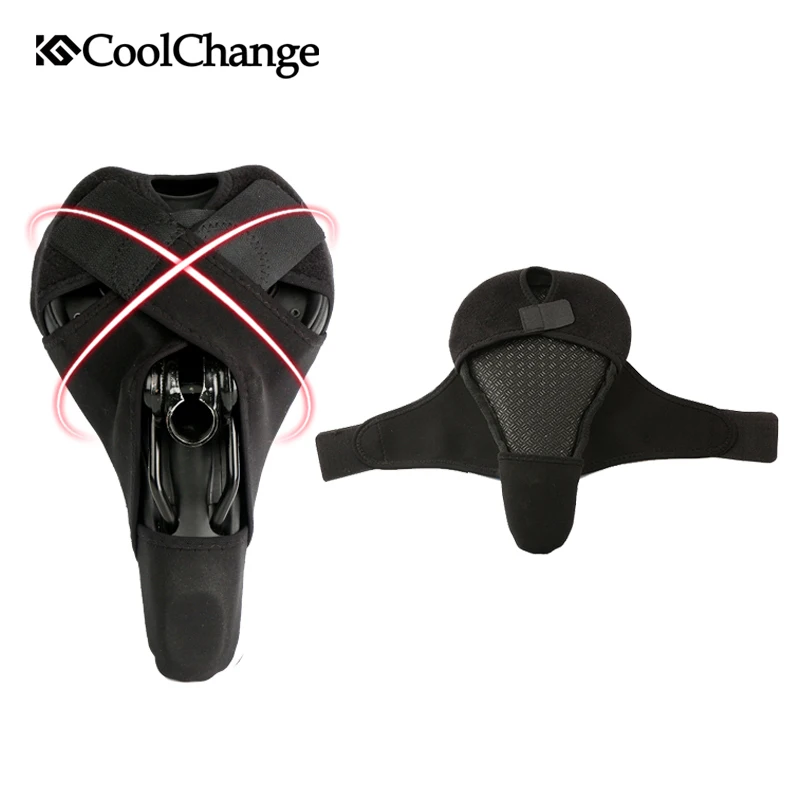 CoolChange велосипедное седло дышащая толстая губка MTB шоссейное Велосипедное