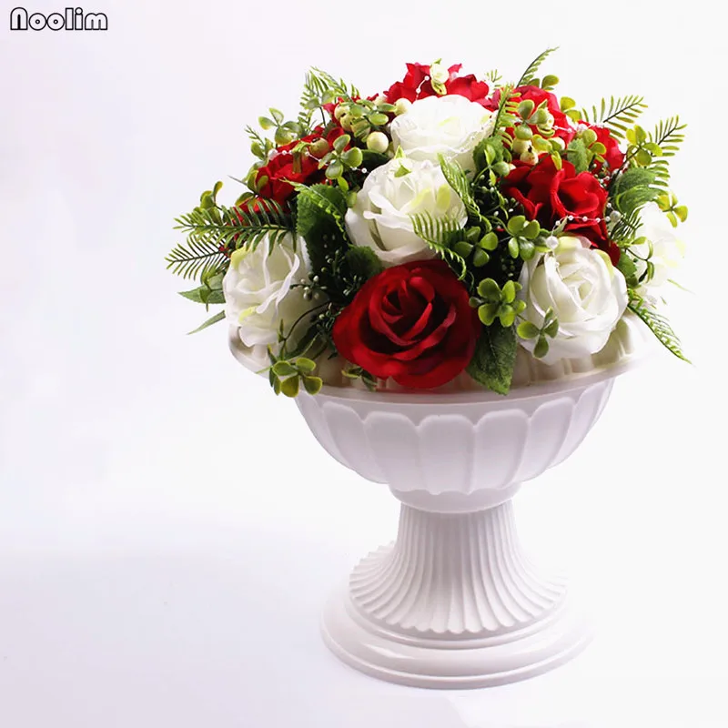 DIY Роза Гортензия жемчуг дорога ведущий цветочный шар для свадьбы дорожный