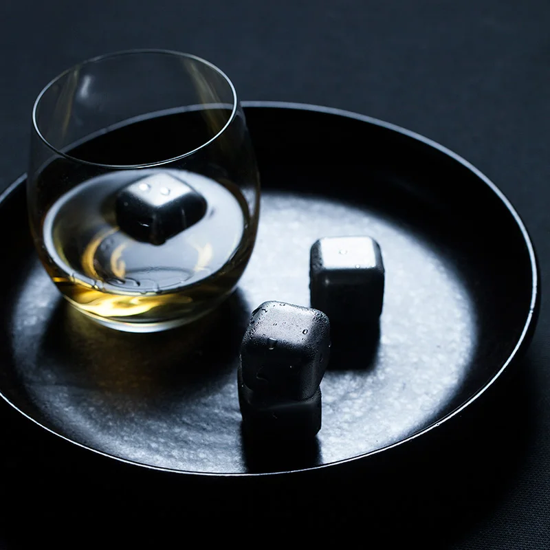 Кубики льда из нержавеющей стали|ice tongs|ice stonewhisky ice stones |