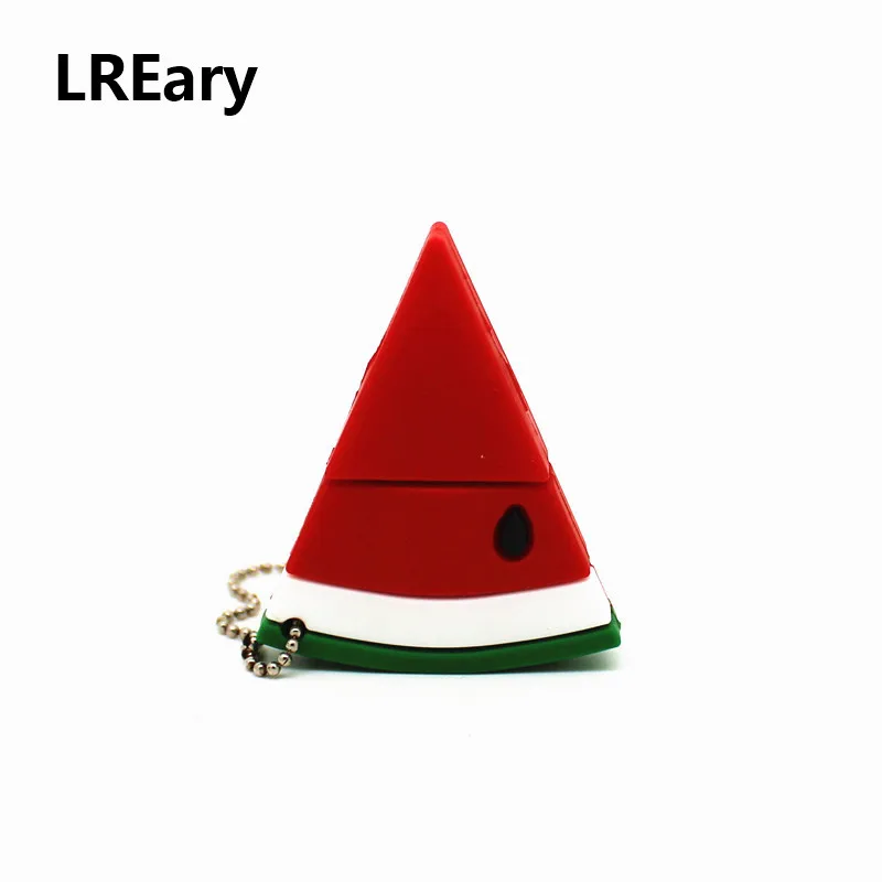 1 Флешка с фруктами, USB флеш-накопитель, 4 ГБ, 8 ГБ, 16 ГБ, 32 ГБ, 64 ГБ, мультяшная USB флешка с бананом, карта памяти арбуз, флэш-диск, авокадо/вишня - Цвет: 1