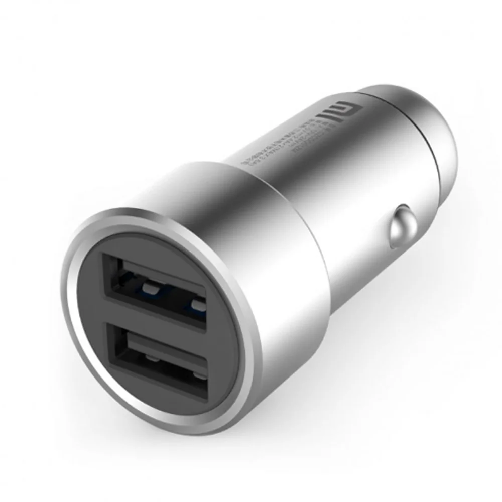 2018 оригинальное автомобильное зарядное устройство Xiaomi Mi Dual USB Max 5 V/3.5A