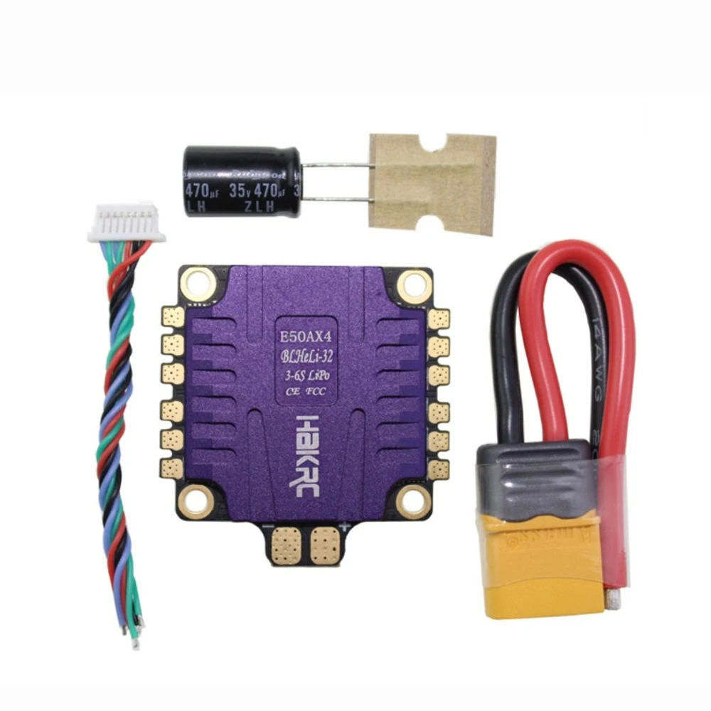 HAKRC 15A/20A/30A/40A 4 в 1 3-6S blheli _ 32 5V 3A BEC Dshot1200 Мини Размер ESC для DIY квадрокоптера FPV