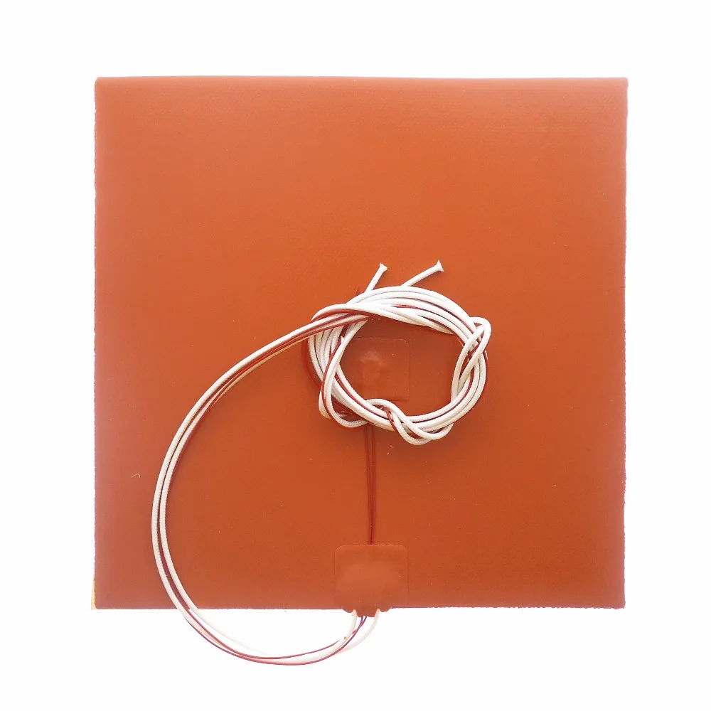 Детали для 3D-принтера DuoWeiSi, 22x22 см, тепловой стол, 220 В, 250 Вт/12 В, 250 Вт, термостор, силиконовый нагреватель, 220*220 мм, тепловой стол