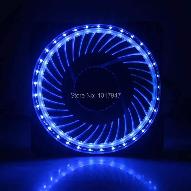 5 шт./партия Eclipse Blue LED DC 12 В см 120 мм 120x25 3Pin 4Pin PC чехол для процессора охлаждающий