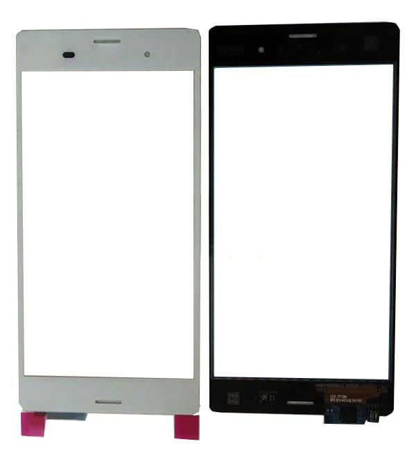

5,2 дюйма для Sony Xperia Z3 D6603 сенсорный экран Стекло Объектив дигитайзер передняя панель Черный Белый