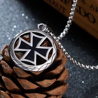 316l stainless steel cross pendant necklace creative gift boutique for men titanium steel jewelry