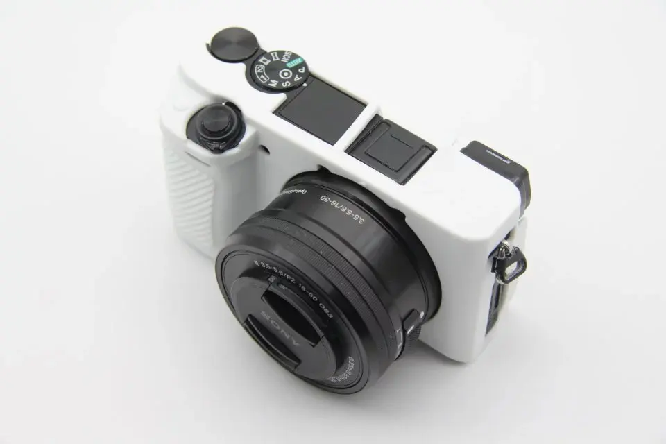 Хорошая мягкая камера видео сумка для sony A6100 A6300 A6400 силиконовый чехол резиновый корпус