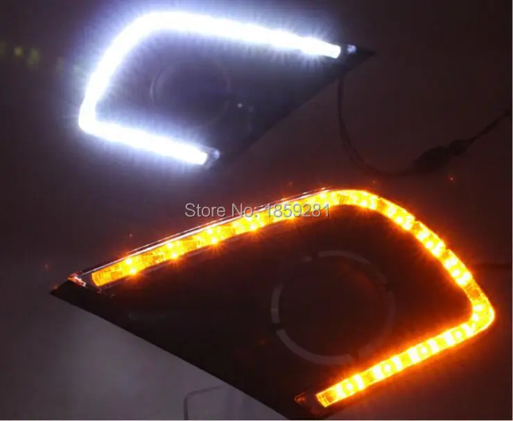 2013 ~ 2016 Innova дневной свет Бесплатная доставка! светодиодный противотуманные фары 2