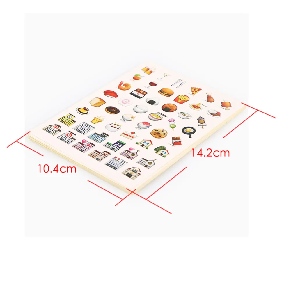 Emoji Sticker Pack Stickers Most Popular Emojis For Mobile Phone Kids Rooms Home Decor Tablet 19 Sheets/Pack Wholesales | Дом и сад