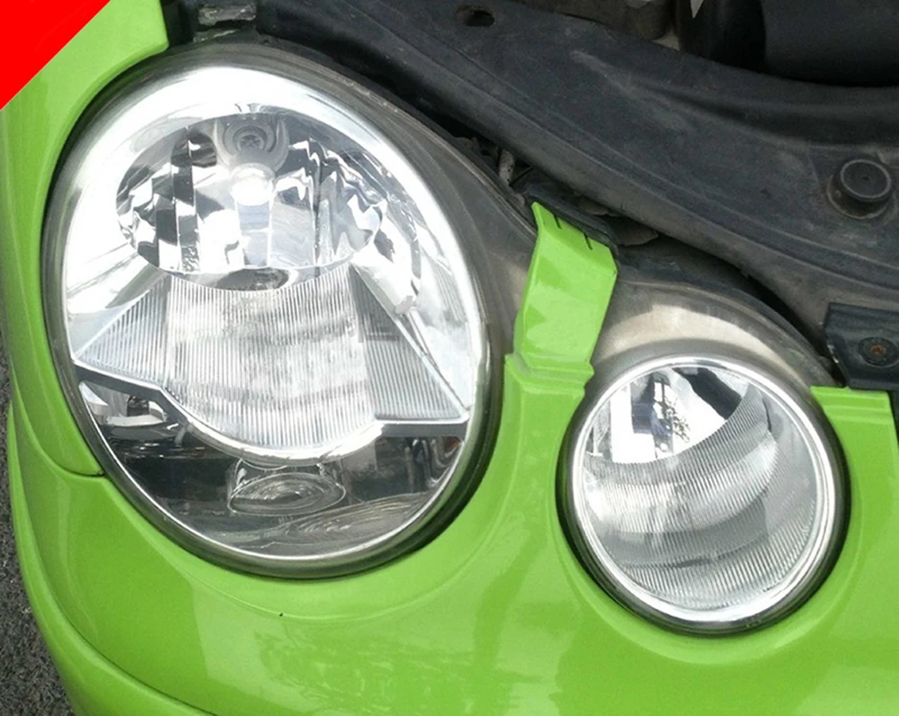 Для Volkswagen VW Polo 2002 2003 2004 2005 прозрачная Автомобильная фара с прозрачными линзами