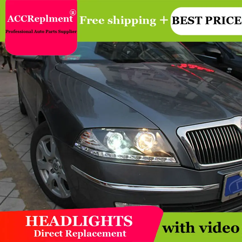 Авто PRO 2007 08 09 превосходные головной светильник s U светодиодный руководство Angel eyes