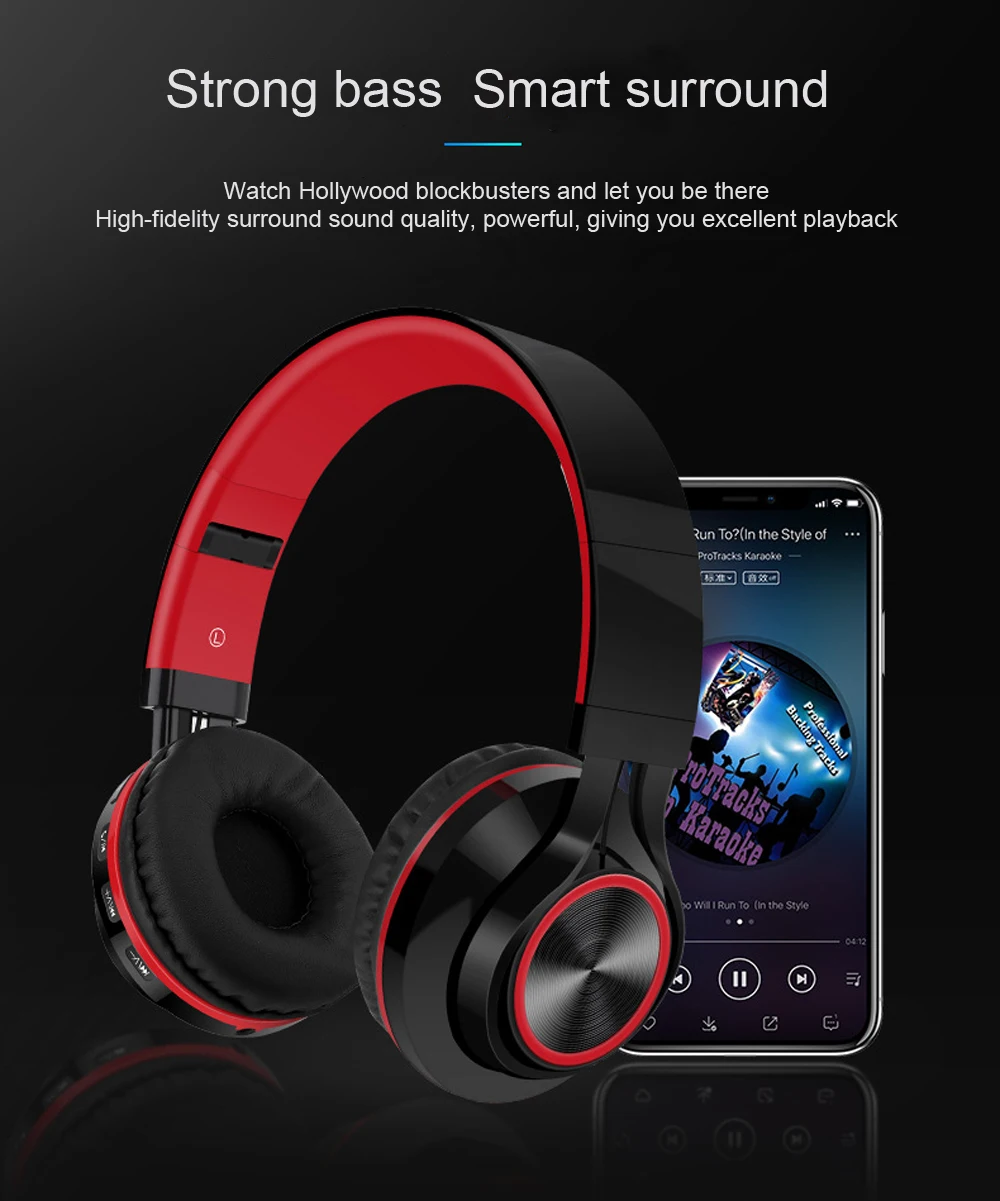Беспроводные+ Проводные Bluetooth наушники TF MP3 FM функция три в одном новые совместимые со всеми устройствами Bluetooth игровые наушники