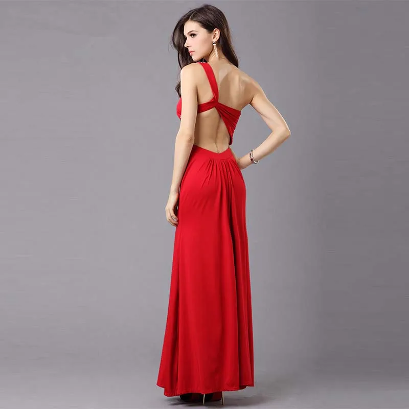 Новинка женская одежда элегантное однотонное красное вечерние нее Повседневное