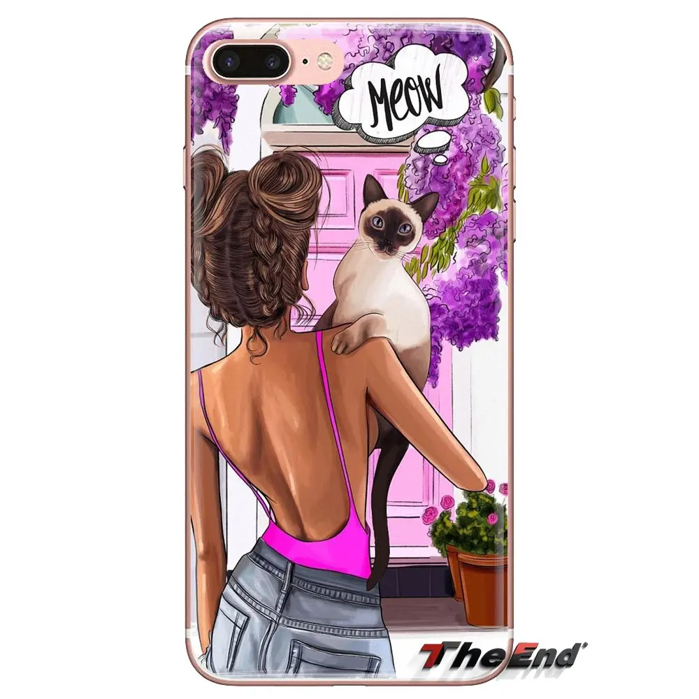 Vogue girl donut care Best travel Friend For LG G3 G4 Mini G5 G6 G7 Q6 Q7 Q8 Q9 V10 V20 V30 X Power 2 3 K10 K4 K8 2017 Soft Case |