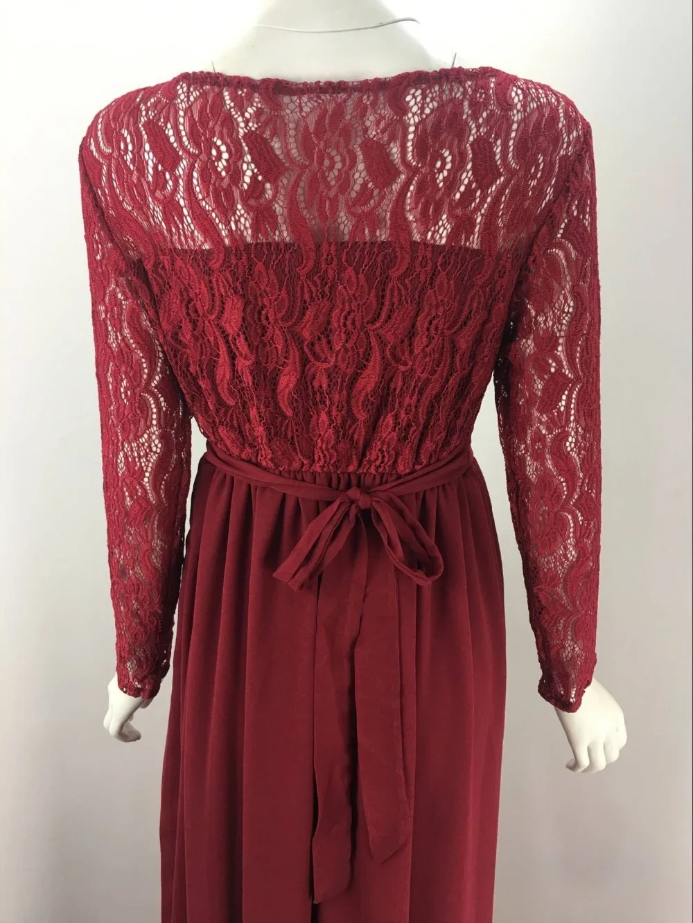 S-2XL платье для беременных; Новинка; модные кружевные платья для беременных женщин; белое платье макси; длинные платья для свадебной вечеринки; Y331