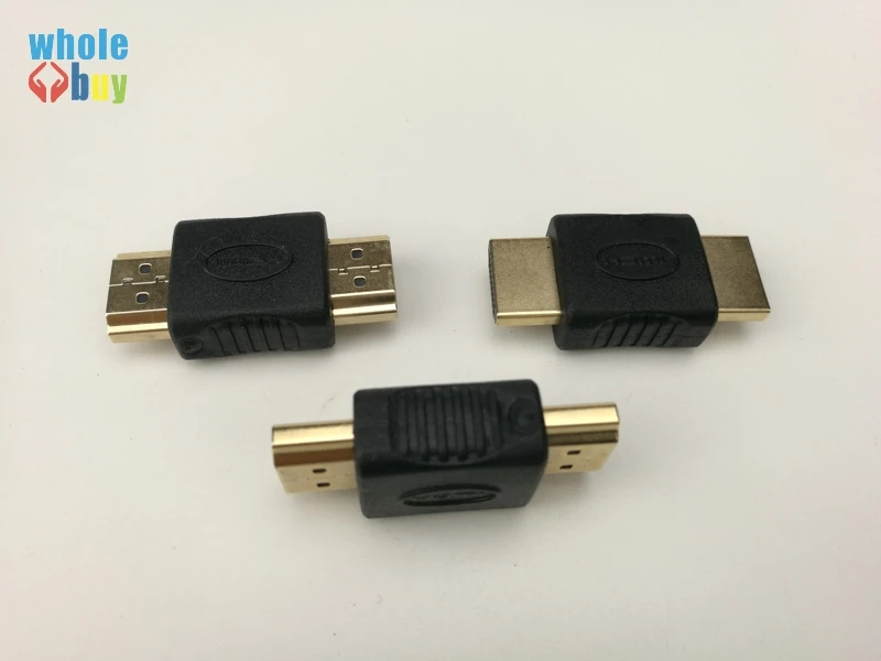 100 шт./лот Переходник HDMI штекер соединитель конвертер для HDTV проектора ноутбука