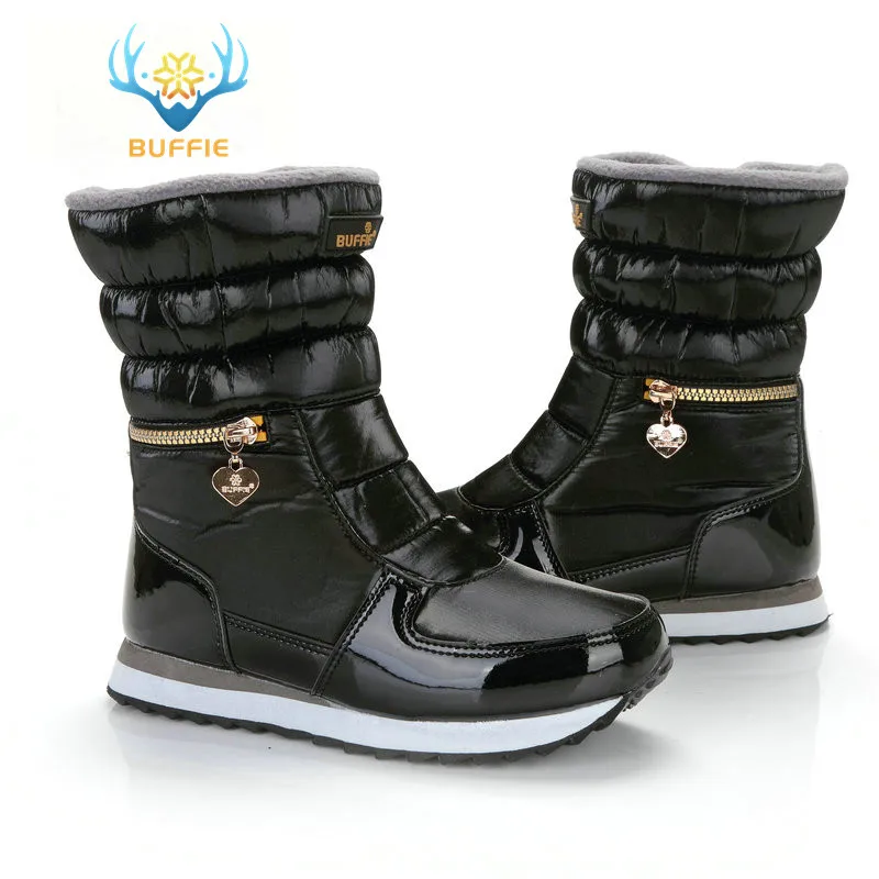 Женские ботинки на молнии короткие зимние с нескользящей подошвой 2019|boots ladies|boots