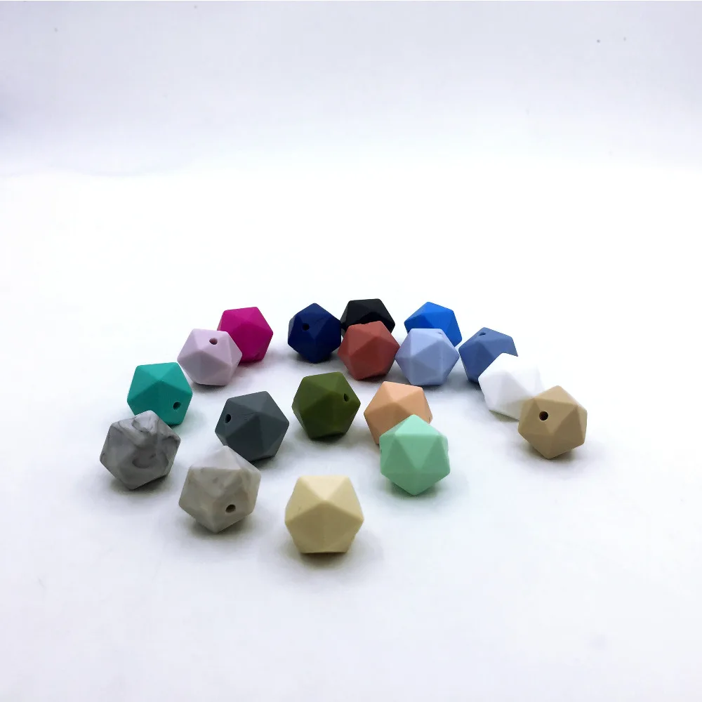 Силиконовые бусины для ожерелья-прорезывателя ювелирные изделия сделай сам