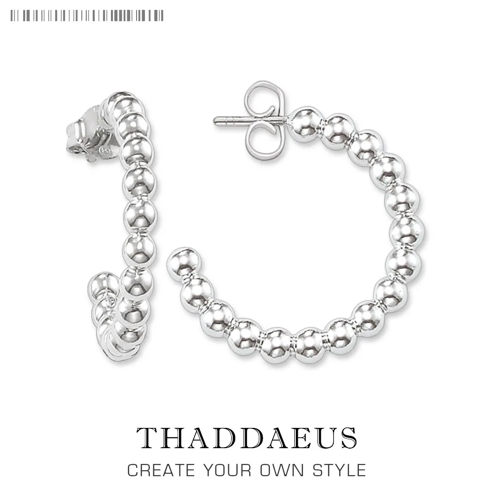 Навесной Хооп Серьги креолы В крапинку С рисунком в европейском стиле Стиль Glam