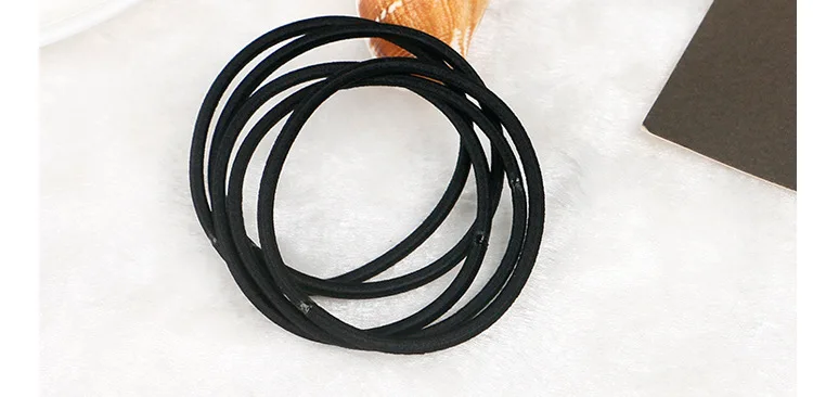 1 шт./компл. черная эластичная Женская резинка для волос|elastic hairband|hairbands for girlsfor hair