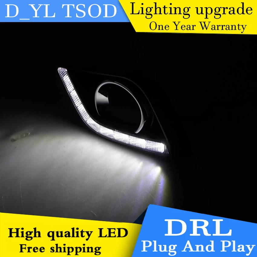 Автомобильный Стайлинг для LIVINA светодиодный дневные ходовые огни Nissan высокая
