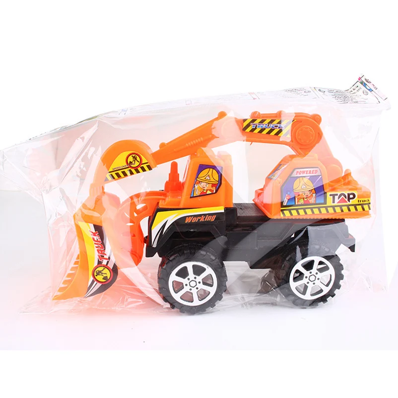 Мини игрушечный автомобиль diecasts пластиковый инженерный трактор самосвал