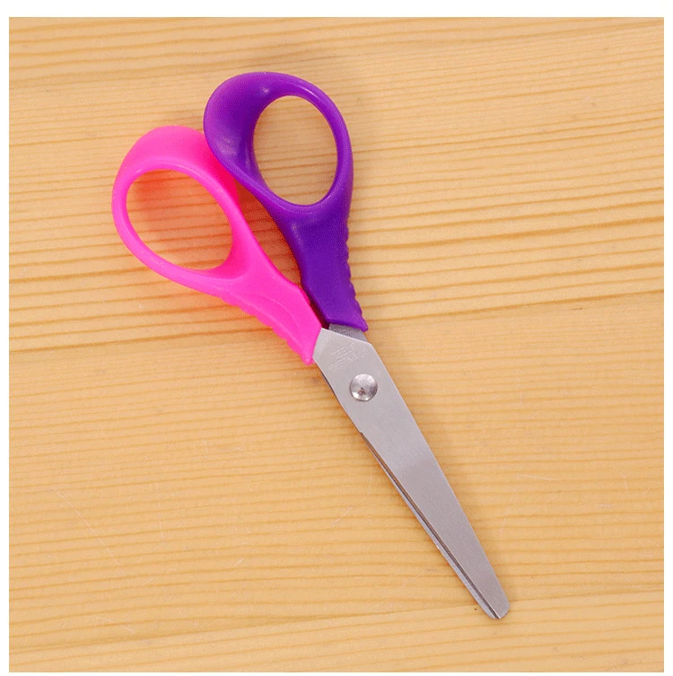 red purple 1 шт. круглые ножницы металлические и пластиковые DIY Скрапбукинг фото Цветные Ножницы бумажные кружева Дневник украшения с 3 узорами - Цвет: red purple