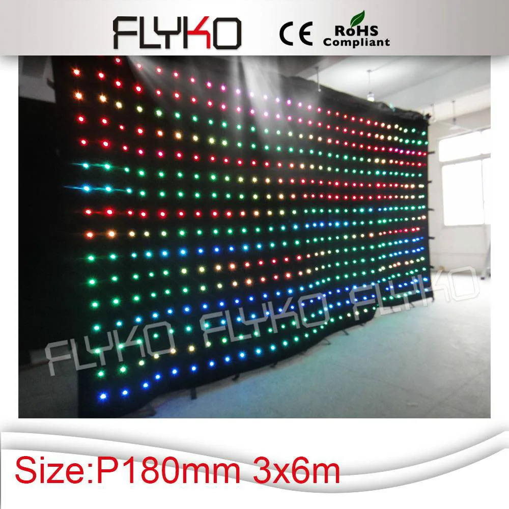 2016 новые изобретения в Китае гибкие светодиодные видео занавес дисплей экран |