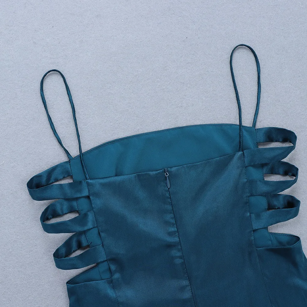 2019 лето новый пояс Темперамент сторона полые имитация атласа сексуальное